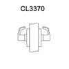 CL3370-AZD-606 Corbin CL3300 Series Extra Heavy Duty Full Dummy Cylindrical Locksets with Armstrong Lever in Satin Brass