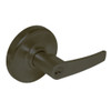 CL3393-AZD-613 Corbin CL3300 Series Extra Heavy Duty Service Station Cylindrical Locksets with Armstrong Lever in Oil Rubbed Bronze Finish