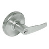 CL3329-AZD-619 Corbin CL3300 Series Extra Heavy Duty Hotel Cylindrical Locksets with Armstrong Lever in Satin Nickel Plated Finish