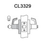 CL3329-AZD-619 Corbin CL3300 Series Extra Heavy Duty Hotel Cylindrical Locksets with Armstrong Lever in Satin Nickel Plated