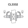 CL3332-AZD-619 Corbin CL3300 Series Extra Heavy Duty Institution Cylindrical Locksets with Armstrong Lever in Satin Nickel Plated