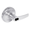 CL3351-AZD-625-CL6 Corbin CL3300 Series IC 6-Pin Less Core Extra Heavy Duty Entrance Cylindrical Locksets with Armstrong Lever in Bright Chrome Finish
