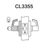 CL3355-AZD-606-CL6 Corbin CL3300 Series IC 6-Pin Less Core Extra Heavy Duty Classroom Cylindrical Locksets with Armstrong Lever in Satin Brass