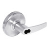 CL3393-AZD-625-CL6 Corbin CL3300 Series IC 6-Pin Less Core Extra Heavy Duty Service Station Cylindrical Locksets with Armstrong Lever in Bright Chrome Finish