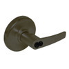 CL3391-AZD-613-CL6 Corbin CL3300 Series IC 6-Pin Less Core Extra Heavy Duty Keyed with Turnpiece Cylindrical Locksets with Armstrong Lever in Oil Rubbed Bronze Finish
