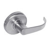 CL3350-PZD-626 Corbin CL3300 Series Extra Heavy Duty Half Dummy Cylindrical Locksets with Princeton Lever in Satin Chrome Finish