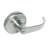 CL3393-PZD-618 Corbin CL3300 Series Extra Heavy Duty Service Station Cylindrical Locksets with Princeton Lever in Bright Nickel Plated Finish