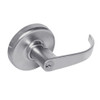 CL3381-PZD-626 Corbin CL3300 Series Extra Heavy Duty Keyed with Blank Plate Cylindrical Locksets with Princeton Lever in Satin Chrome Finish