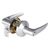 9K30L16KS3625 Best 9K Series Privacy Heavy Duty Cylindrical Lever Locks with Curved Without Return Lever Design in Bright Chrome