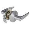 9K30L16LS3626 Best 9K Series Privacy Heavy Duty Cylindrical Lever Locks with Curved Without Return Lever Design in Satin Chrome