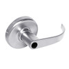 CL3351-PZD-625-LC Corbin CL3300 Series Less Cylinder Extra Heavy Duty Entrance Cylindrical Locksets with Princeton Lever in Bright Chrome Finish