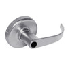 CL3381-PZD-626-LC Corbin CL3300 Series Less Cylinder Extra Heavy Duty Keyed with Blank Plate Cylindrical Locksets with Princeton Lever in Satin Chrome Finish