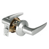 9K30NX16CS3618 Best 9K Series Passage Heavy Duty Cylindrical Lever Locks with Curved Without Return Lever Design in Bright Nickel