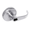 CL3391-PZD-625-CL6 Corbin CL3300 Series IC 6-Pin Less Core Extra Heavy Duty Keyed with Turnpiece Cylindrical Locksets with Princeton Lever in Bright Chrome Finish