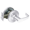 CL3390-NZD-625 Corbin CL3300 Series Extra Heavy Duty Passage with Turnpiece Cylindrical Locksets with Newport Lever in Bright Chrome Finish