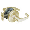 CL3359-NZD-606 Corbin CL3300 Series Extra Heavy Duty Storeroom or Public Restroom Cylindrical Locksets with Newport Lever in Satin Brass Finish