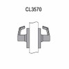 CL3570-NZD-605 Corbin CL3500 Series Heavy Duty Full Dummy Cylindrical Locksets with Newport Lever in Bright Brass