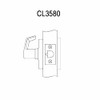 CL3580-PZD-612 Corbin CL3500 Series Heavy Duty Passage with Blank Plate Cylindrical Locksets with Princeton Lever in Satin Bronze