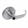 CL3551-PZD-626-LC Corbin CL3500 Series Heavy Duty Less Cylinder Entrance Cylindrical Locksets with Princeton Lever in Satin Chrome Finish