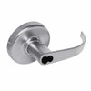 CL3581-PZD-626-CL7 Corbin CL3500 Series IC 7-Pin Less Core Heavy Duty Keyed with Blank Plate Cylindrical Locksets with Princeton Lever in Satin Chrome Finish