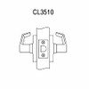 CL3510-AZD-606 Corbin CL3500 Series Heavy Duty Passage Cylindrical Locksets with Armstrong Lever in Satin Brass