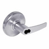 CL3561-AZD-626-CL6 Corbin CL3500 Series IC 6-Pin Less Core Heavy Duty Office or Privacy Cylindrical Locksets with Armstrong Lever in Satin Chrome Finish
