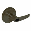 CL3581-AZD-613-CL6 Corbin CL3500 Series IC 6-Pin Less Core Heavy Duty Keyed with Blank Plate Cylindrical Locksets with Armstrong Lever in Oil Rubbed Bronze Finish