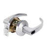 9K37C14CS3626 Best 9K Series Corridor Cylindrical Lever Locks with Curved with Return Lever Design Accept 7 Pin Best Core in Satin Chrome