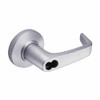 9K37C15CS3626 Best 9K Series Corridor Cylindrical Lever Locks with Contour Angle with Return Lever Design Accept 7 Pin Best Core in Satin Chrome