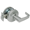 CL3880-NZD-618 Corbin CL3800 Series Standard-Duty Passage with Blank Plate Cylindrical Locksets with Newport Lever in Bright Nickel Plated Finish