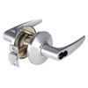 9K37W16DSTK625 Best 9K Series Institutional Cylindrical Lever Locks with Curved without Return Lever Design Accept 7 Pin Best Core in Bright Chrome