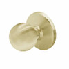 6K30N4DSTK606 Best 6K Series Passage Medium Duty Cylindrical Knob Locks with Round Style in Satin Brass