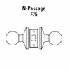 6K30N4DS3612 Best 6K Series Passage Medium Duty Cylindrical Knob Locks with Round Style in Satin Bronze