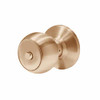 6K30L4CSTK612 Best 6K Series Privacy Medium Duty Cylindrical Knob Locks with Round Style in Satin Bronze
