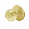 6K20L4DSTK605 Best 6K Series Privacy Medium Duty Cylindrical Knob Locks with Round Style in Bright Brass