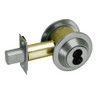DL3017-619-LH-CL6 Corbin DL3000 Series IC 6-Pin Less Core Classroom Cylindrical Deadlocks with Single Cylinder in Satin Nickel Finish