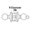 6K27R4CSTK626 Best 6K Series Medium Duty Classroom Cylindrical Knob Locks with Round Style in Satin Chrome