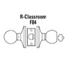 6K37R4CSTK625 Best 6K Series Medium Duty Classroom Cylindrical Knob Locks with Round Style in Bright Chrome