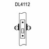 DL4112-605-CL6 Corbin DL4100 Series IC 6-Pin Less Core Mortise Deadlocks with Double Cylinder in Bright Brass