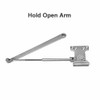 DC3210-A1-689-M54 Corbin 3000 Series Parallel Arm Cast Iron Door Closers with Hold Open Arm in Silver Aluminum