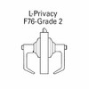 7KC20L16DS3606 Best 7KC Series Privacy Medium Duty Cylindrical Lever Locks with Curved Without Return Lever Design in Satin Brass
