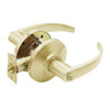 7KC30L14DSTK606 Best 7KC Series Privacy Medium Duty Cylindrical Lever Locks with Curved Return Design in Satin Brass