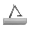 DC6404-689 Corbin 6000 Series Half-Size Adjustable Regular Arm Door Closers in Silver Aluminum Finish