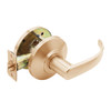 7KC30Y14DSTK612 Best 7KC Series Exit Medium Duty Cylindrical Lever Locks with Curved Return Design in Satin Bronze