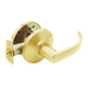 7KC20Y14DSTK605 Best 7KC Series Exit Medium Duty Cylindrical Lever Locks with Curved Return Design in Bright Brass