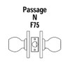 8K30N6ASTK613 Best 8K Series Passage Heavy Duty Cylindrical Knob Locks with Tulip Style in Oil Rubbed Bronze