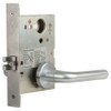 L9010-02A-625 Schlage L Series Passage Latch Commercial Mortise Lock with 02 Cast Lever Design in Bright Chrome