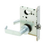 L9010-06B-625 Schlage L Series Passage Latch Commercial Mortise Lock with 06 Cast Lever Design in Bright Chrome
