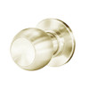 8K30N4CS3606 Best 8K Series Passage Heavy Duty Cylindrical Knob Locks with Round Style in Satin Brass