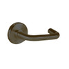 45H7D3S613 Best 40H Series Storeroom Heavy Duty Mortise Lever Lock with Solid Tube Return Style in Oil Rubbed Bronze